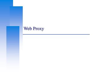 Web Proxy