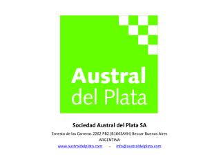 Sociedad Austral del Plata SA