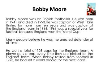 Bobby Moore