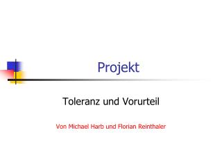 Projekt