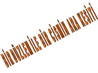 B İ R D Ü Z L E M İ L E B İ R C İ S M İ N A R A K E S İ T İ