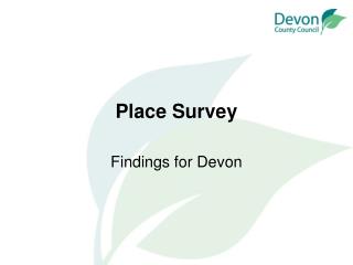 Place Survey