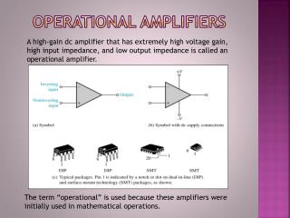 Operational Amplifiers