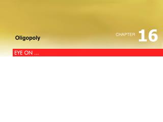 Oligopoly