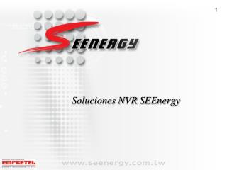 Soluciones NVR SEEnergy