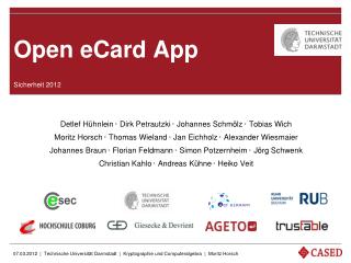Open eCard App