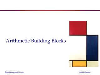 Arithmetic Building Blocks