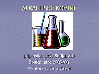 ALKALIJSKE KOVINE