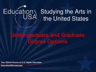 Studying the Arts in the United States