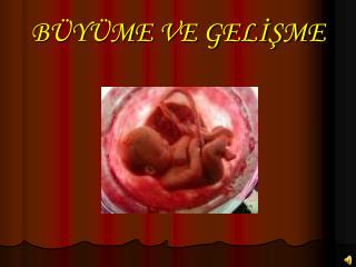 BÜYÜME VE GELİŞME