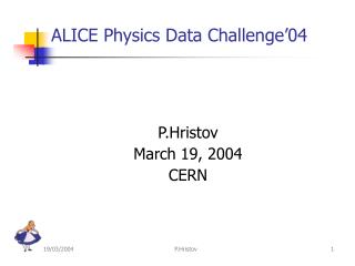 ALICE Physics Data Challenge’04