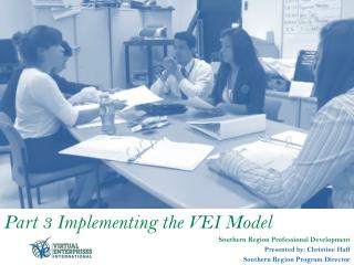 Part 3 Implementing the VEI Model Southern Region Professional Development