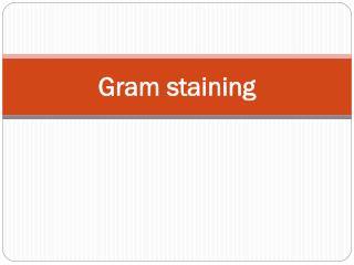 Gram staining