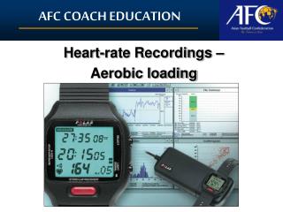 Heart-rate Recordings – Aerobic loading