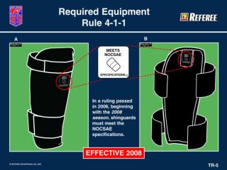 Meets NOCSAE Standards Approval Tag