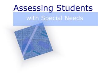 Assessing Students