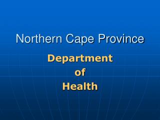 Northern Cape Province