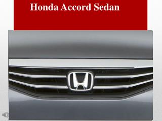 Honda Accord Sedan