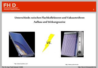 Unterschiede zwischen Flachkollektoren und Vakuumröhren Aufbau und Wirkungsweise