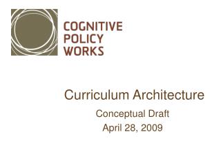 Curriculum Architecture