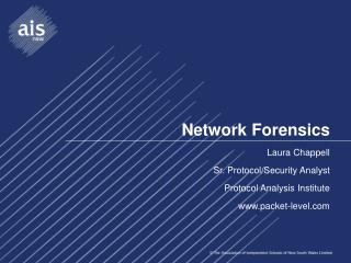 Network Forensics