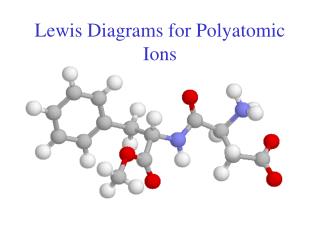 Lewis Diagrams for Polyatomic Ions