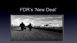 FDR’s ‘New Deal’