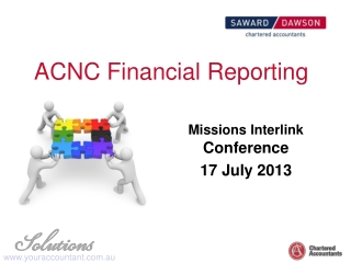 ACNC Financial Reporting