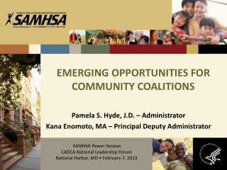 EMERGING OPPORTUNITIES FOR COMMUNITY COALITIONS