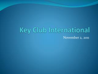 Key Club International