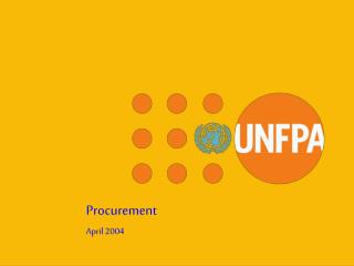 Procurement April 2004