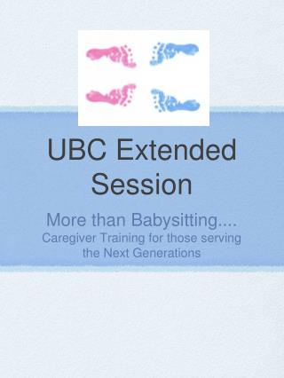 UBC Extended Session