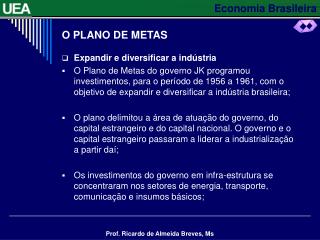 O PLANO DE METAS