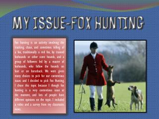 Home News Top Stories Illegal fox hunting 'not a priority' for police B y Bob Roberts 16/05/2009
