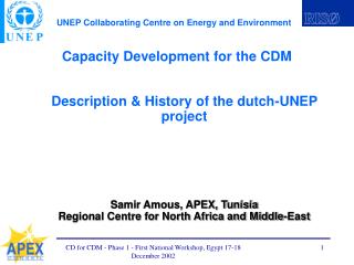 Capacity Development for the CDM