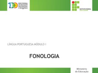 FONOLOGIA