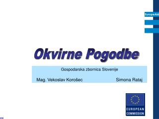 Okvirne Pogodbe