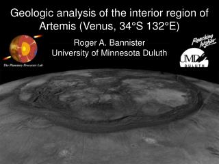 Geologic analysis of the interior region of Artemis (Venus, 34°S 132°E)