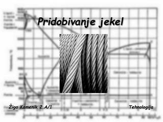 Pridobivanje jekel