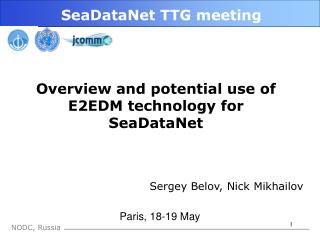 SeaDataNet TTG meeting