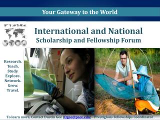 International and National Scholarship and Fellowship Forum