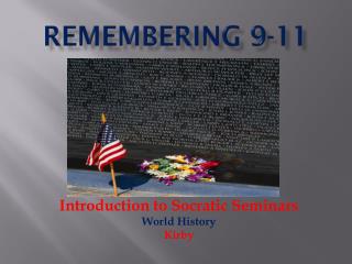 Remembering 9-11