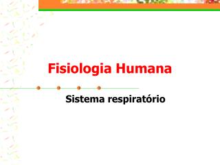 Fisiologia Humana