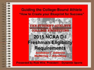 Guiding the College-Bound Athlete