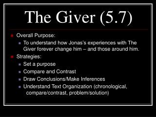 The Giver (5.7)