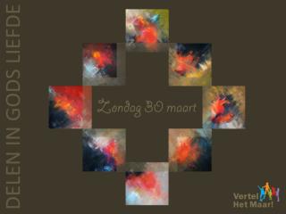 Samen op weg naar Pasen…