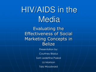 HIV/AIDS in the Media