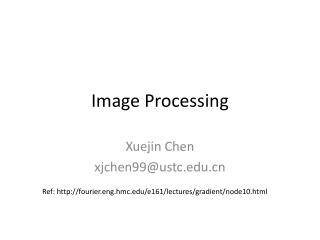 Image Processing