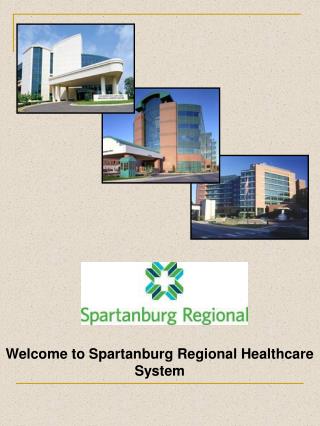 Welcome to Spartanburg Regional Healthcare System