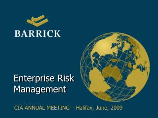 Enterprise Risk Management